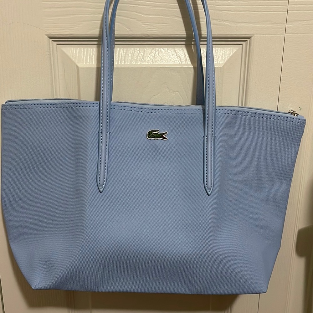 Like new Lacoste Canvas tote